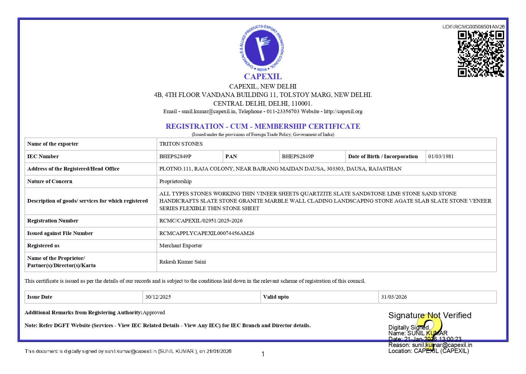 TRITON STONES_RCMC CERTIFICATE_page-0001